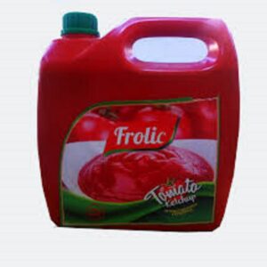 frolic tomato ketchup 4litr gallon