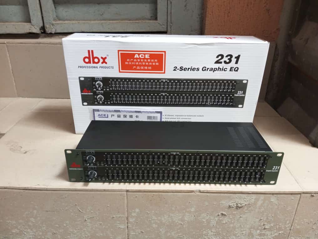 picture of dbx Dbx 231 Dual 31 Band Graphic Equalizer